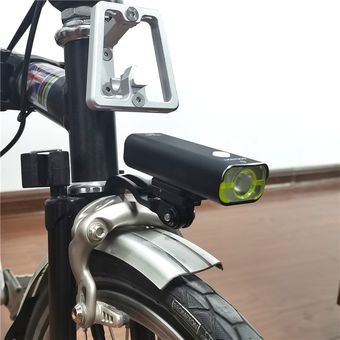 Compatible con C 14 Soporte de luz para bicicleta plegable 20 16 