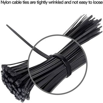 1000 piezas de cable de 3,5 mm de ancho con brida para cables brida d 