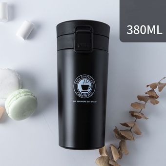 Vaso Termo Café 380ml Pantalla Led Blanco