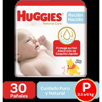 Comprar Pañales Huggies Natural Care Etapa 0/Recién Nacido