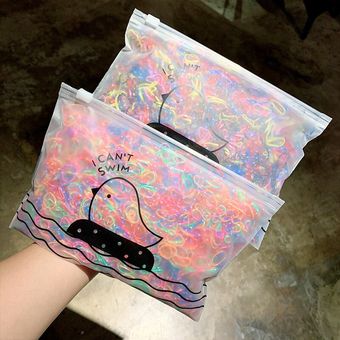 1000 Piezaspaquete De Bandas Elásticas Desechables Para Con 