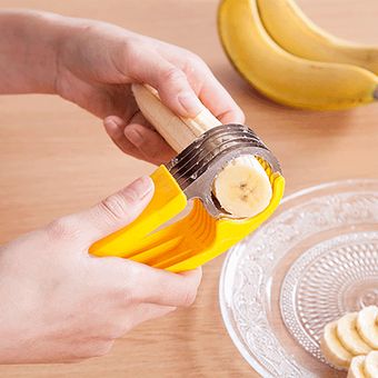Utensilio de cocina portátil para el hogar cortador de plátanos pelador de verduras rebanadas de ensalada cortador de frutas pepino cuchillo de cocina Accesorios 