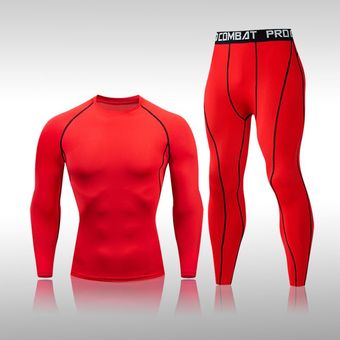 Conjunto deportivo de 2PC de y secado rápido para hombre ropa deportiva para entrenamiento de escalada 