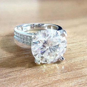 Bali Jelry Fashion Ring 925 Silver Jewelry 9 Mm Circle Gems Bali Jelry Fashion Ring 925 Silver Jewelry 9 Mm Circle Gems