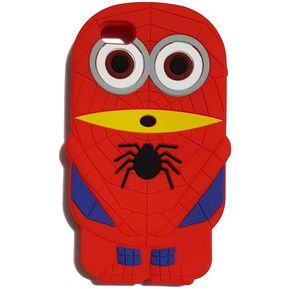 Funda Silicona Minion Spiderman IPhone 5 / 5s / 5g