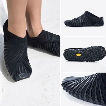 Vibram Fivefingers Furoshiki Unisexo Zapatos De Paquetería Negro 