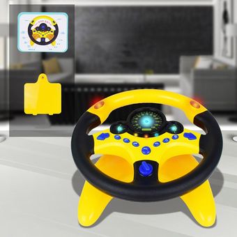 coche de Control remoto Copiloto de juguete para niños aprendizaje Educación Temprana juguetes con sonido juguetes de simulación para volante regalos para niños 