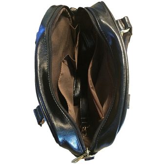 girasol solapa bolso bandolera #HQBD509DL-Z21 Calavera Bolso cruzado de piel con estampado 3D de Reina cremallera para mujer compra de viaje 