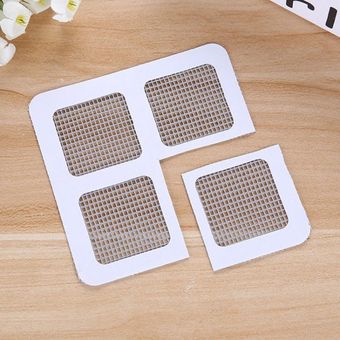 Filet de réparation pour fenêtre,3 pièces,adhésif pour la maison,anti-moustiques,mouches,insectes,Patch mural,autocollants,filet de fenêtre en maille 
