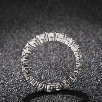 Darran Marca De Lujo Joyas Blancas Incrustadas Zirconia De 