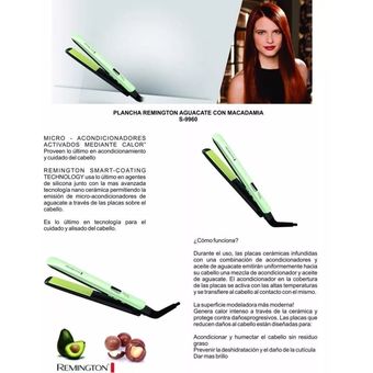 Plancha de cabello Remington Style Therapy Shine Therapy S9960