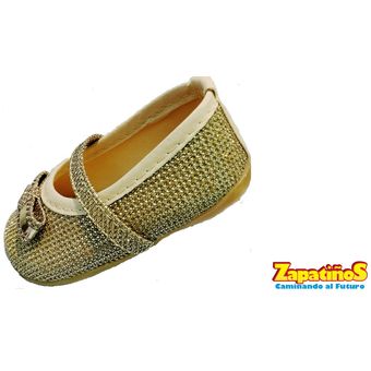 Zapato Para Bebe Ni a Dorado Para Vestidos Formales 10 12 Linio