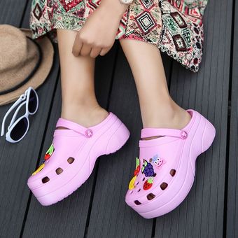 Verano nueva plataforma de colores para mujeres sandalias sandalias 