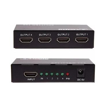 HDMI-SPLITTER-4-4K - Multiplicador de señal HDMI, 1 entrada HDMI, 4…