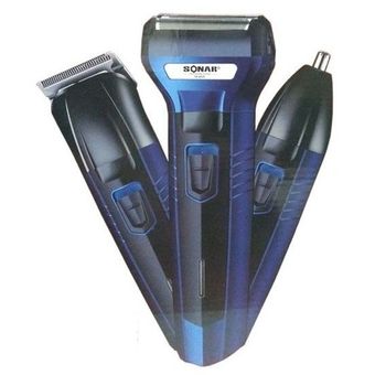 Maquina corta pelo afeitadora 3 en 1 con accesorios para barba y nariz 7213  - Oportunidades Vip Venta por menor y mayor de productos electrónicos