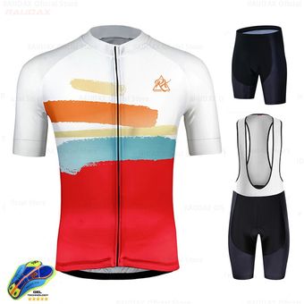 Kit de envoltura para hombre Conjunto de Jersey de Ciclismo RCC ropa de bicicleta Mtb Maillot Jersey de triatlón Uniforme #Shorts only ropa de Ciclismo Cykle 