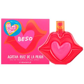 Perfume Beso De Agatha Ruiz De La Prada Para Mujer 100 ml | Linio Colombia  - AG646HB0O1C5TLCO