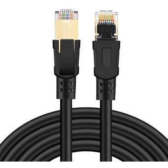 Cat8 cable Ethernet de red RJ45 25  cable de 40 Gbps 2000MHz Internet Router 