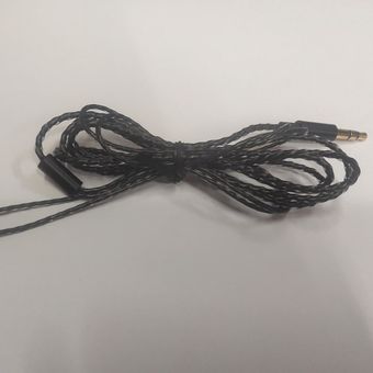 Jack de 3,5 mm para auricular Audio sustitución de cable de alambre de la cuerda de reparación 