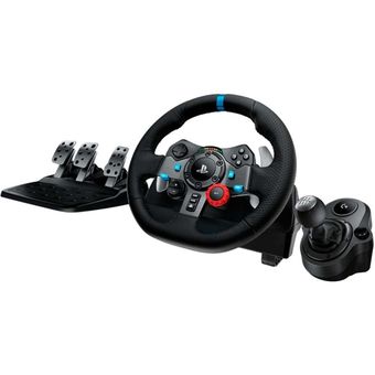 Soporte de volante de carreras y pedal plegable (PC, Xbox, PS4