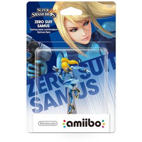 Amiibo Zero Suit Samus - Super Smash Bros