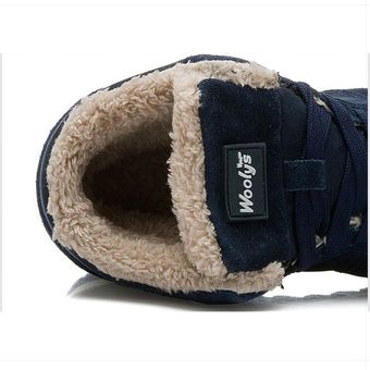 zapatos de talla grande zapat Botas de nieve a la moda para hombre 
