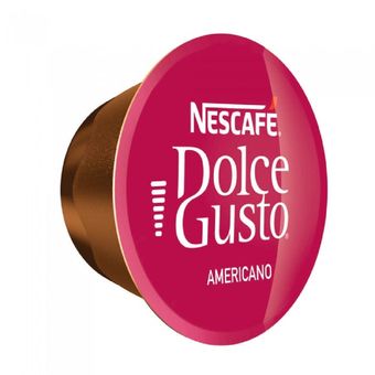 Nescafe Dolce Gusto - Cápsulas de café, americano, 16 cápsulas, paquete de 3
