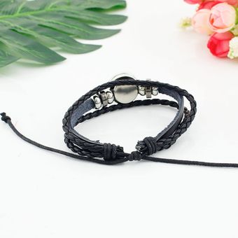 Joinbeauty How Thegrinch Steed Pulseras De Cuero Hombres Y A 
