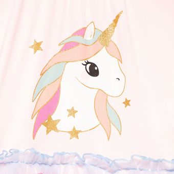 Disfraz de unicornio capa y tutú para niña Yamp YAMP