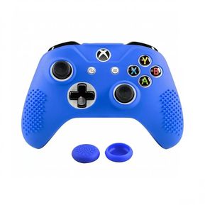 Funda de Silicón Azul Compatible con Control Xbox One S / X