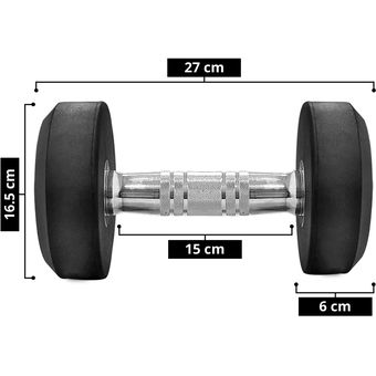 Par Mancuerna Redonda 15 Kg