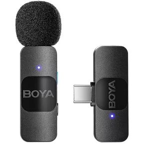 Micrófono Inalámbrico Boya By-v10 USB-c Negro Original