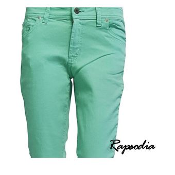 Jeans Rapsodia Queen Pigment Verde 