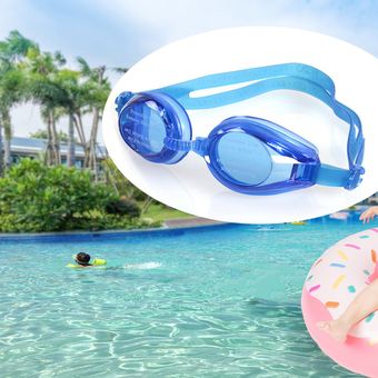 lentes de protección UV antiniebla de silicona Gafas de natación ajustables para niños con espejo impermeables para nadar nuevas 