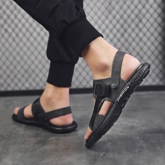 zapatos casuales para todos los días sandalias al aire libre Zapatos de playa para hombre de gran tamaño gris 