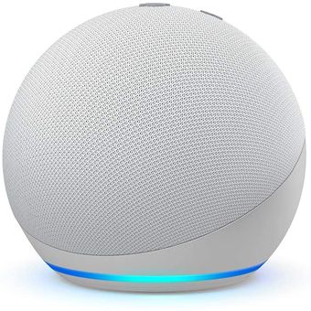 Amazon - Parlante Echo Dot 4 blanco Asistente Con Alexa En Español
