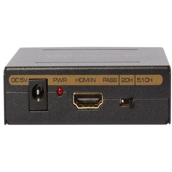SPDIF AGPTEK HDMI A HDMI RCA LR Convertidor 