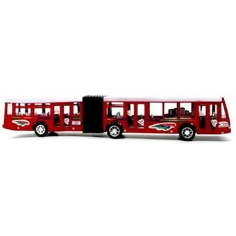 Bus Transmilenio Plastico Carro Medio Transporte Juguete