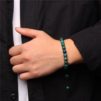 Pulsera Hecha A Mano De Mujer Pulsera De Cristal Púrpura De 