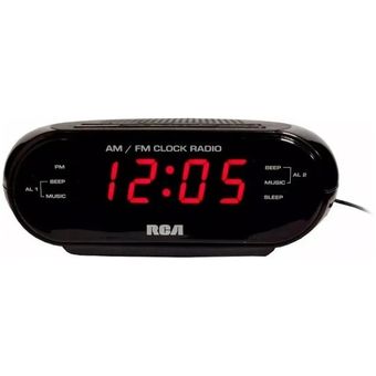 Radio Reloj Despertador de mesa Alarma RCA RC205 - RCA