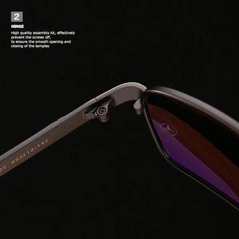 sol 2020 polarizadas 09 clásicas de lujo para hombres mujeres gafas de sol Mercdes Benz Gafas de sol para conducir 