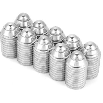 10 piezas M16 rosca de acero inoxidable hex. 