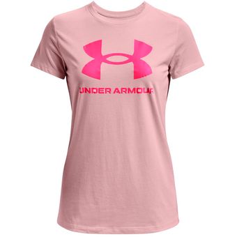 Dependiente tiempo gatito Camiseta Under Armour Live Sportstyle Mujer-Rosa | Linio Colombia -  UN517FA01B35XLCO