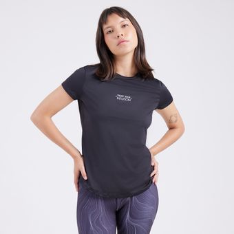 Camiseta Deportiva Para Mujer Manga Corta Con Estampado - Ostu