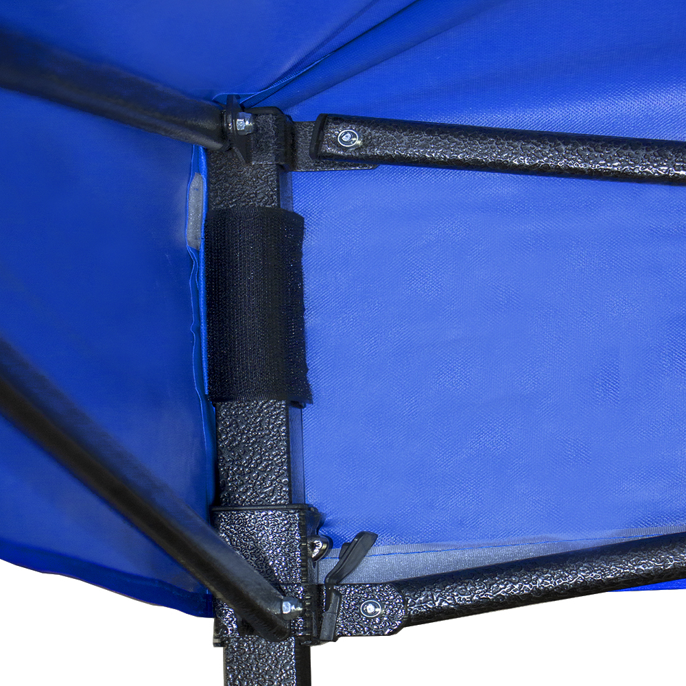 Carpa Toldo 3X45 Reforzado Plegable Impermeable Azul