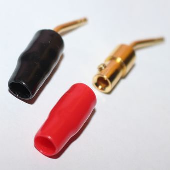 Conector banana de 2 pares de 2 mm tipo tornillo conector de cable de 