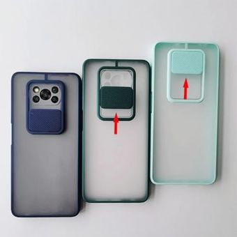 Funda Con Diseños Protector De Camara Deslizante Para Xiaomi Poco X3 /