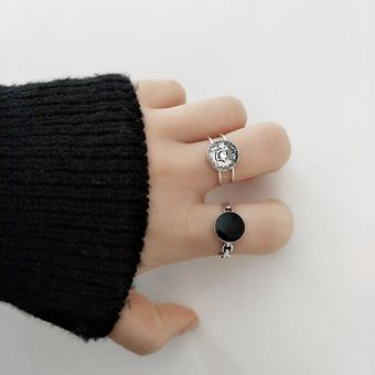 Anillo De Cumpleaños Femenino De Plata Esterlina Foxanry 925 