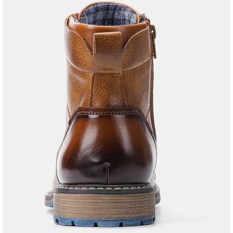 De cuero de los hombres botas Tamaño 7-13 marca cómodo 2021 casuales de los hombres de moda tobillo botas para hombres # AL604 