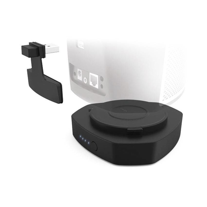 Batería De Litio Heos 1 Go Pack Con Adaptador Bluetooth Negro